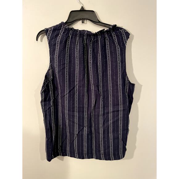 NWT Time and Tru Embroidered Tanktop Blouse - Size L - Picture 5 of 5